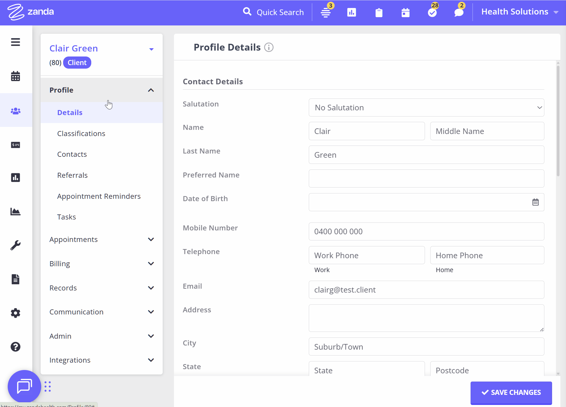 Link invoice to appointment_Profiles_v8