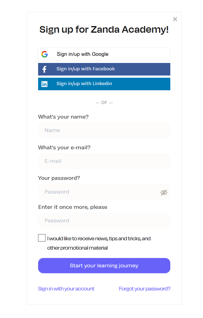 ZA Register