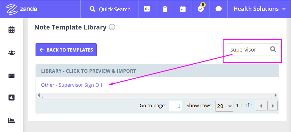 Adding Supervisor Signatures to Notes