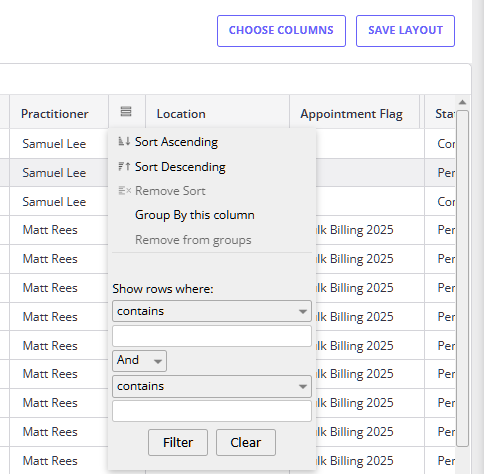 Using Report Filters And Layout